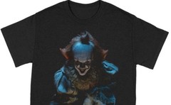 Pennywise Grin XX-Large Black T-Shirt unisex official licensed merchandise