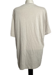 BANANA REPUBLIC ECO PREMIUM WASH Beige Short Sleeve V-Neck T-Shirt Sz XL TALL