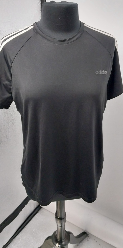 Adidas BLACK Tee Shirt Climate Control Size XL Short Sleeve