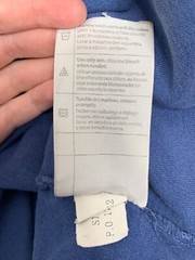 Carhartt Mens Size 2XL Blue Cotton Workwear Pocket T-Shirt K87 Stained