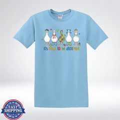 It’s Okay To Be Different Cute Goose Autism Awareness T-Shirt