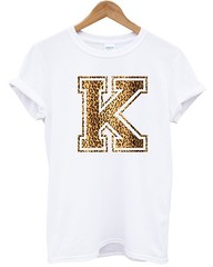 Custom Leopard Top T Shirt Graphic Printed Text Hipster Tumblr Shop Apparel