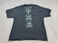 Rush Shirt Mens XL Black Clockwork Angels Tour 2013 Tee Rock Band T-Shirt