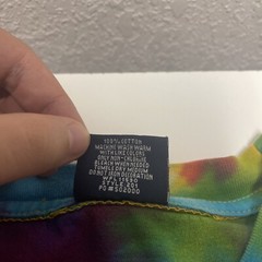 U.S. Coast Guard Rainbow Tie Dye Shirt Men’s Size XL
