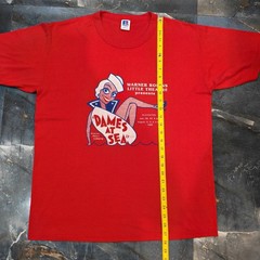 Vintage 1988 Dames at Sea Little Theatre Promo Tee Made in USA Size L