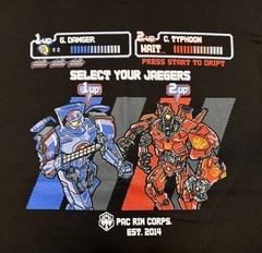TRANSFORMERS Jaegerbots PACIFIC RIM Video Game Homage Art Mecha T-SHIRT TeeFury