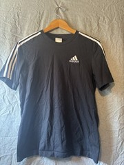 adidas Originals 3-Stripes Tee Black Men’s S T-Shirt