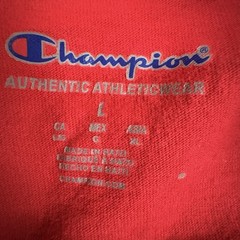 Champion Men’s L Red T Shirt SEE DESCRIPTION