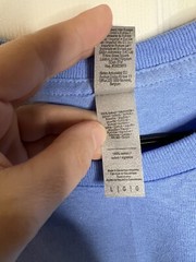 Gildan Heavy Cotton T-Shirt Style G5000 Carolina Blue Blank Tee Mens Large NWOT