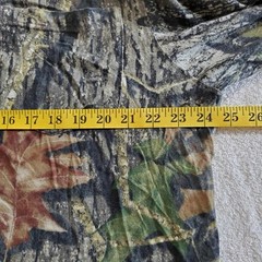 Vintage Russel Camo Long Sleeve Shirt Made In Malaysia Y2K Vtg RARE Large L