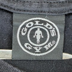 Golds Gym Oxnard CA Graphic T-Shirt Mens XL Black Bodybuilding Joe Gold Tee
