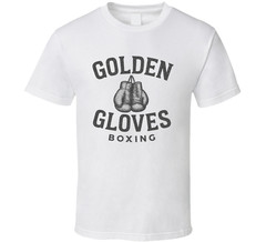 Golden Gloves Boxing Sport Fight Training Competition Gym T Shirt Tee Gift New