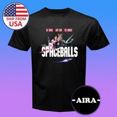 SpaceBalls Space Balls Sci-Fi Retro Movie Men’s Black Size S-5XL