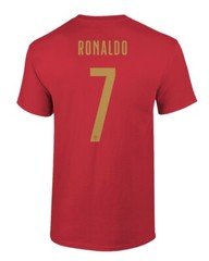Portugal Soccer #7 Ronaldo World Football Adult and Youth T-Shirt