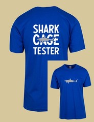 UNISEX MEN WOMENS TEE TSHIRT SHARK CAGE TESTER DIVING SWIMMING DIVE REEF FISH