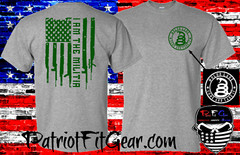 t-shirt,I Am The Militia, Molon Labe,Gun Rights,We The People,NRA,2nd Amendment