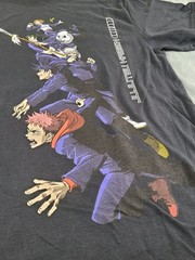 Episode x Jujutsu Kaisen Jujutsu Tech Black T-ShirtMen’s Size Large NWOT