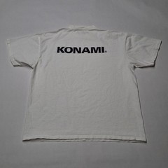 E3 1999 KONAMI Promo T-Shirt Made To Be Played White XL Rare PlayStation PSX Era