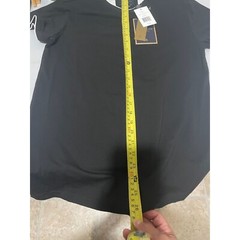 Marc Asher Men’s Black T-Shirt S 95% Cotton 5% Spandex Crew Neck Short Sleeve