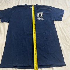 Gildan Mens Navy POW MIA VFW Post 6435 American Freedom Graphic T-Shirt Size M