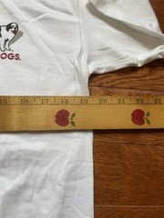 VTG 2000 Big Dogs T-Shirt Putt Up Shut 2-Sided Small / Medium Tiger Woods NWT