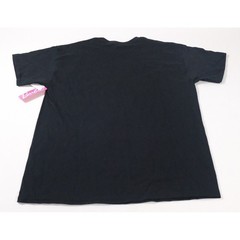 Barbie T-Shirt Mens L Black Graphic Tee Short Sleeve Pink Script Logo Cotton
