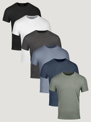 NEW Men’s Fresh Clean Threads Best Sellers Crew 6-Pack – Regular FIT-SHIPS FREE!