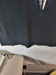 Archaic By Affliction Y2K Style Blue Foil Cross T-Shirt Black New With Tags