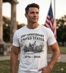 USA 250th Anniversary Shirt 1776-2026, America 250 Patriotic Tee, Revolutionary