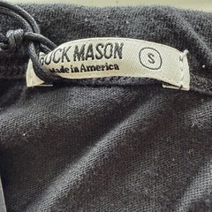 Buck Mason Costa 90s Boxy Tee T New Mens Small Black Cotton Short Sleeve USA