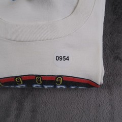 VTG 80s 1989 MLB World Series Battle of the Bay Quake Series White T-Shirt M