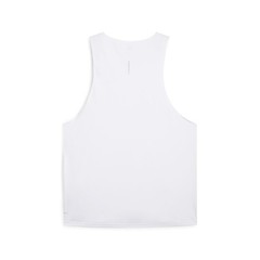 PUMA Run Cloudspun Crew Neck Tank Top Mens White Casual Athletic 52663002