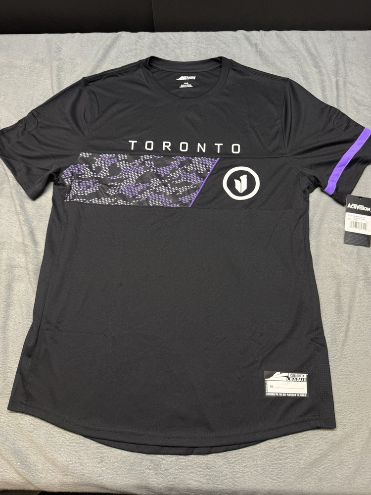 Outerstuff Call of Duty League Mens Large Toronto Ultra Short Sleeve Away Jersey