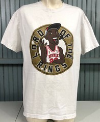 Lord Of The Championship Rings Chicago Basketball GOAT Rufnek Large T-Shirt