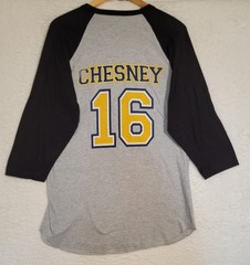 Kenny Chesney T-Shirt Size Large SPREAD THE LOVE 2016 Tour Gray Concert 0930