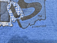 Vintage 80s/90s University Of Kentucky Single Stitch T-Shirt Sz M Blue Best FOTL