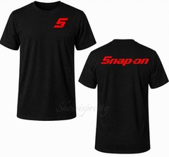 Snap-On Style Mechanic T-Shirt 100% Cotton | Work Shirt Men | Durable Graphic
