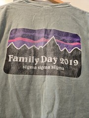 Sigma Sigma Sigma T Shirt Mens M Light Green Fraternity Graphic Family Day 2019