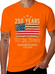 American 250th Anniversary Celebration 250 Years USA Service T-Shirt