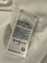 Lacoste Live x Chinatown Market Collab Croc T Shirt White Cotton Mens Size Small