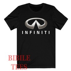 Infiniti Car Men’s Black T-Shirt Size S to 5XL