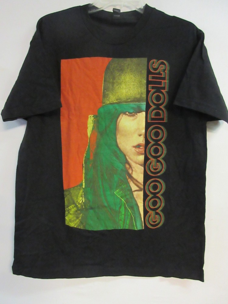 GOO GOO DOLLS OFFICIAL MERCH MAGNETIC SPLIT BAND CONCERT MUSIC T-SHIRT LARGE