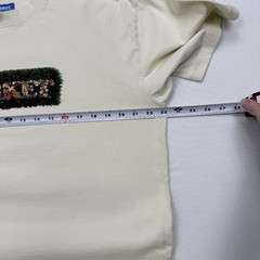 MARKET Chinatown Market T Shirt Mens XL Streetwear Cream Floral Grass Box Logo