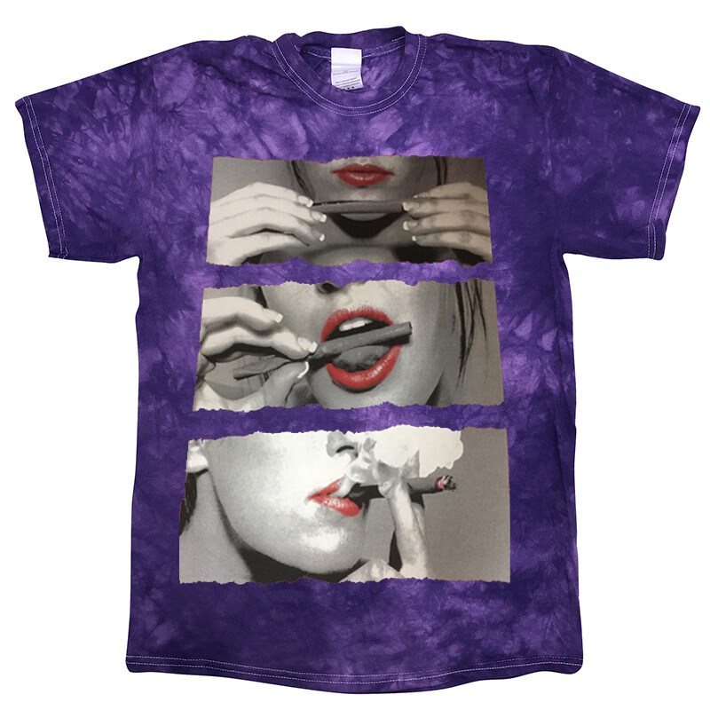 ROLL IT LICK IT SMOKE IT CRYSTAL WASH T-SHIRT WEED POT BLUNT FEW COLORS S-3XL