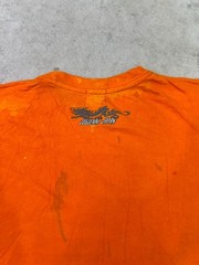 Vintage Japanese Dragon Japan Orange Single Stitch Tee