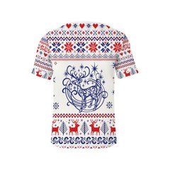 Men/Women Casual Christmas T-Shirt 3D Print Pattern Casual Short Sleeve Jersey T