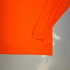 C2 SPORT (5 PACK) Long Sleeve Work Shirts Men’s Sz L Safety Orange 510400