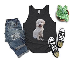 Unisex Custom Dog Pet Tank Top Personalized Dog Gift Idea