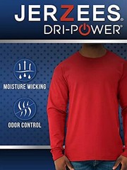 Jerzees Men’s Dri-Power Long Sleeve T-Shirt