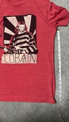 VTG Kurt Cobain Tshirt Nirvana 90s Single Stitch Band Tee The End Of Music M/L